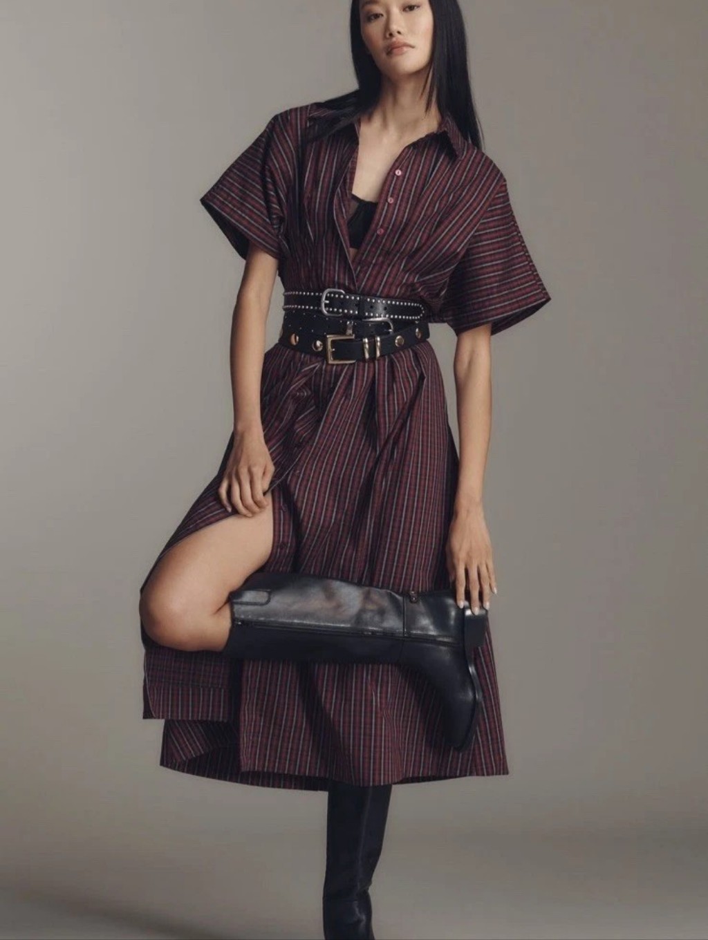Anthropologie Exquise Tobie Shirtdress